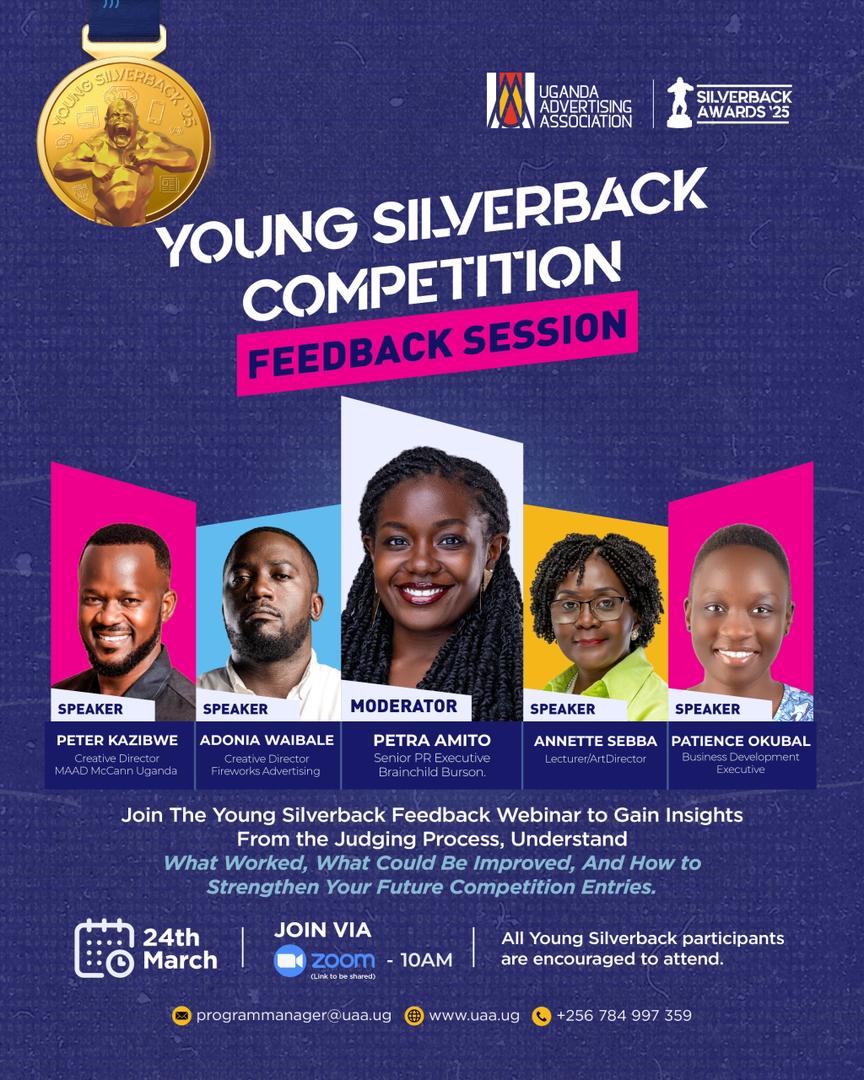 UAA Hosts Young Silverback Feedback Webinar to Empower Emerging Creatives uaa